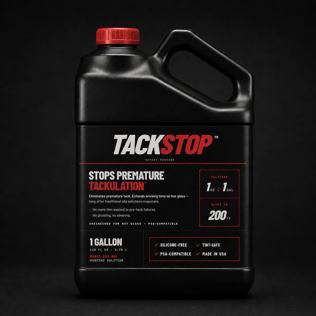 TackStop™ – Premature Tackulation Control Additive for Window Film Installation
