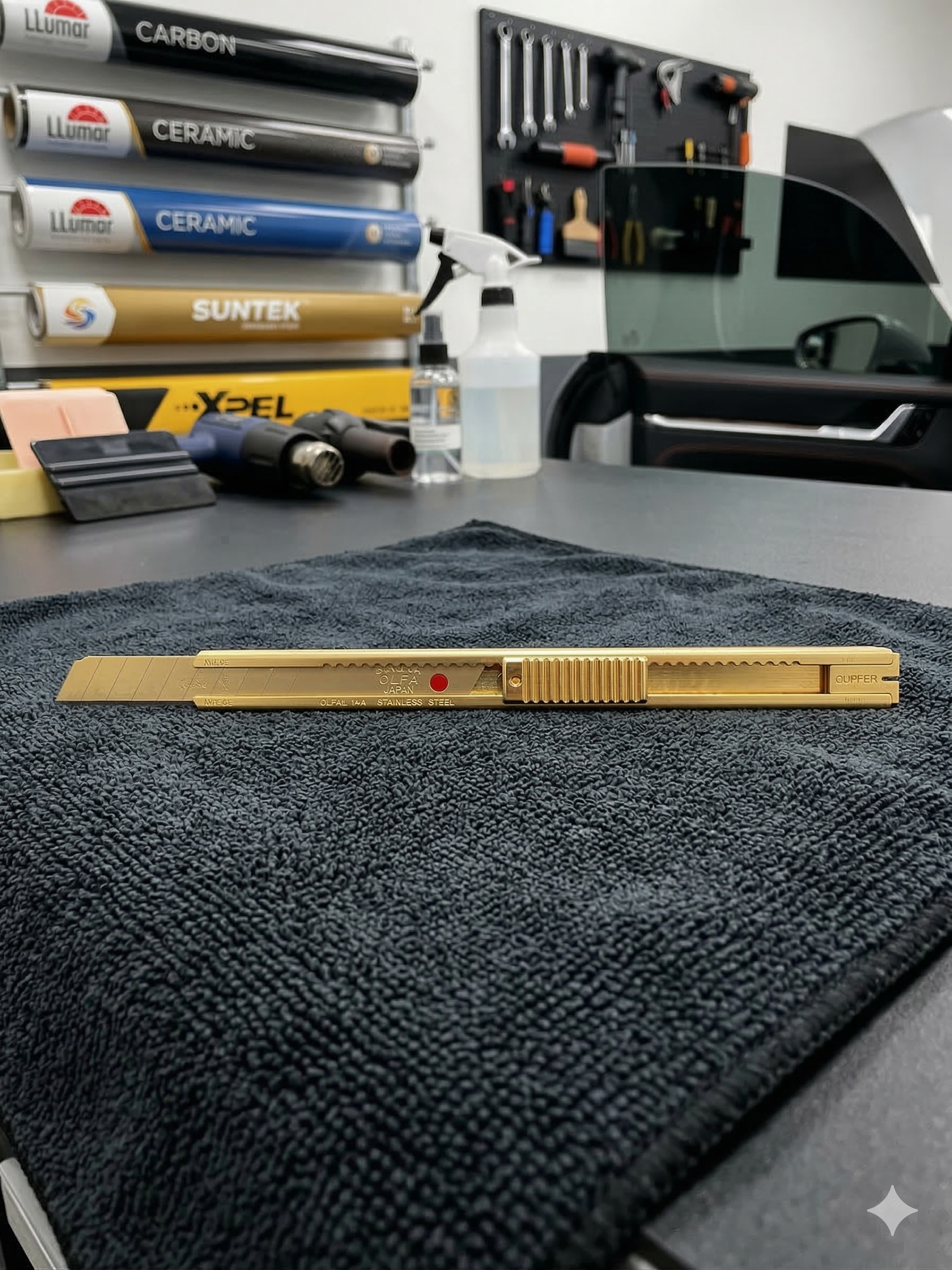 24K Gold Tint Knife