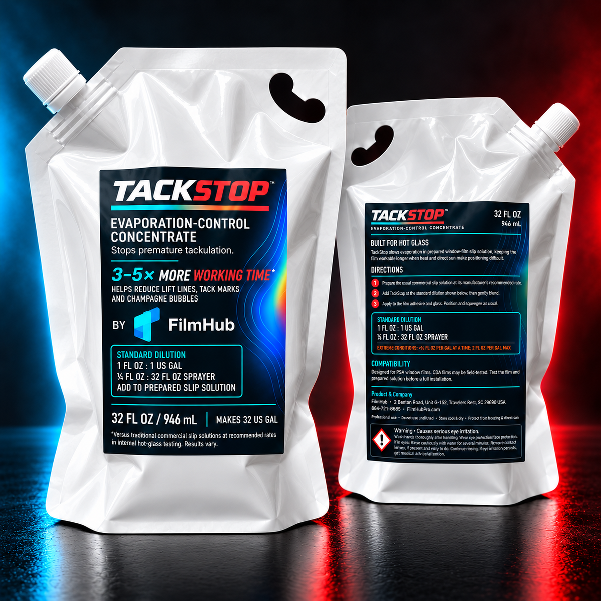 TackStop™ Evaporation Control Additive — 32 fl oz Pouch
